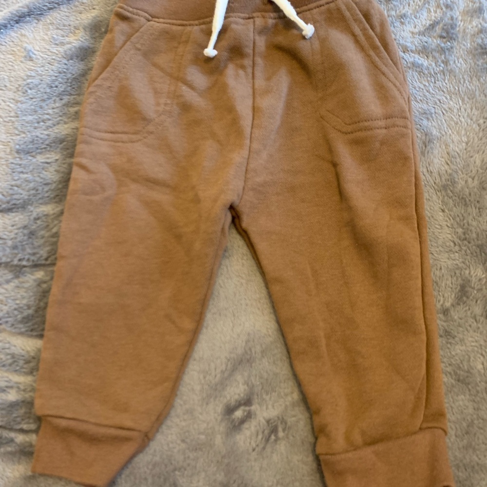 Joe Fresh Kids' Camouflage, Black, and Brown Joggers - Picture 5 of 10